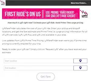 Lyft Fare Finder; Estimate & Dispatch Your Ride! - TaxiFareFinder Newsroom