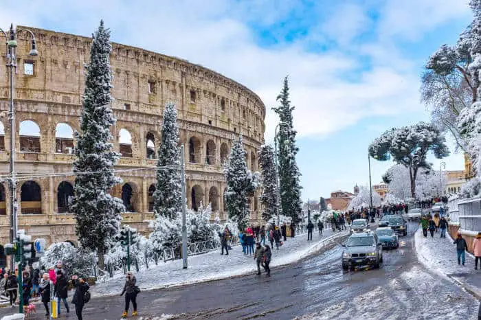 Rome in Winter